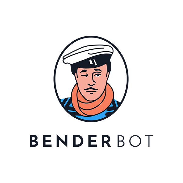 Логотип та ілюстрації до сервісу BenderBot